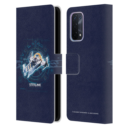 Starlink Battle for Atlas Starships Zenith Leather Book Wallet Case Cover For OPPO A54 5G