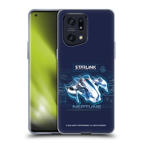 Starlink Battle for Atlas Starships Neptune Soft Gel Case for OPPO Find X5 Pro