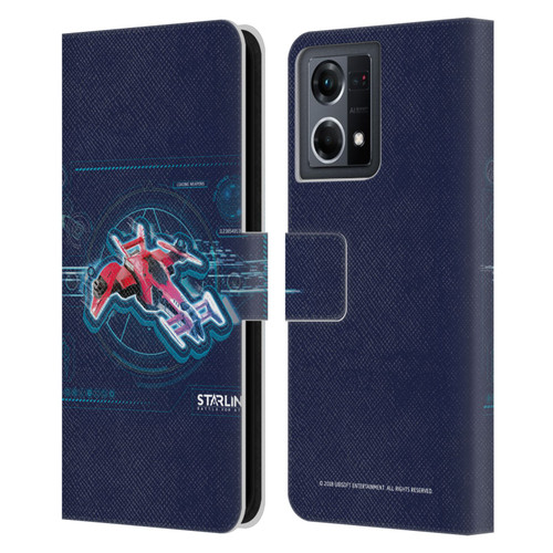 Starlink Battle for Atlas Starships Pulse Leather Book Wallet Case Cover For OPPO Reno8 4G