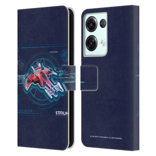 Starlink Battle for Atlas Starships Pulse Leather Book Wallet Case Cover For OPPO Reno8 Pro