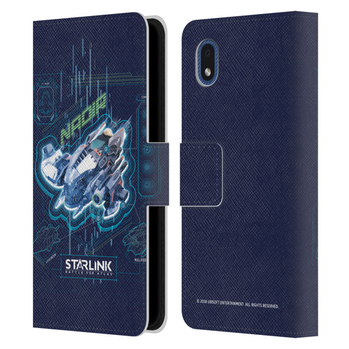 Starlink Battle for Atlas Starships Nadir Leather Book Wallet Case Cover For Samsung Galaxy A01 Core (2020)