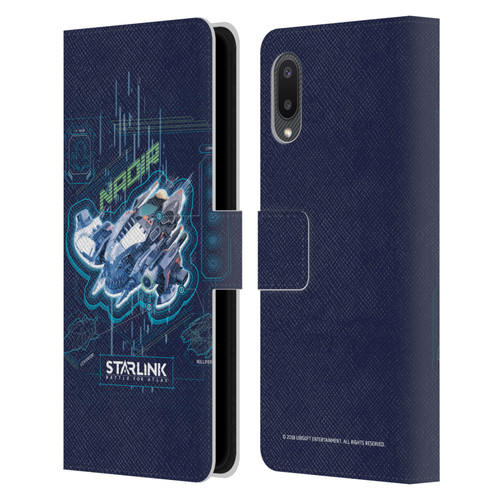 Starlink Battle for Atlas Starships Nadir Leather Book Wallet Case Cover For Samsung Galaxy A02/M02 (2021)