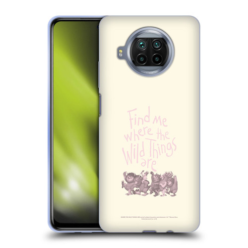 Where the Wild Things Are Literary Graphics Find Me Soft Gel Case for Xiaomi Mi 10T Lite 5G