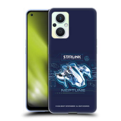 Starlink Battle for Atlas Starships Neptune Soft Gel Case for OPPO Reno8 Lite