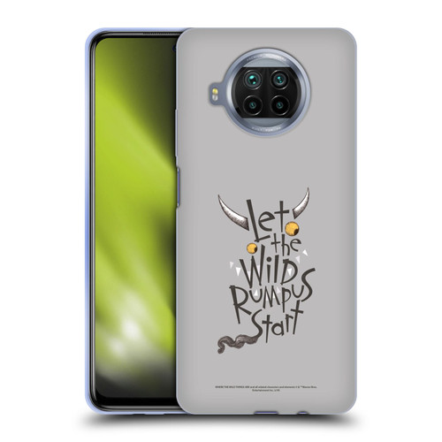 Where the Wild Things Are Literary Graphics Rumpus Soft Gel Case for Xiaomi Mi 10T Lite 5G