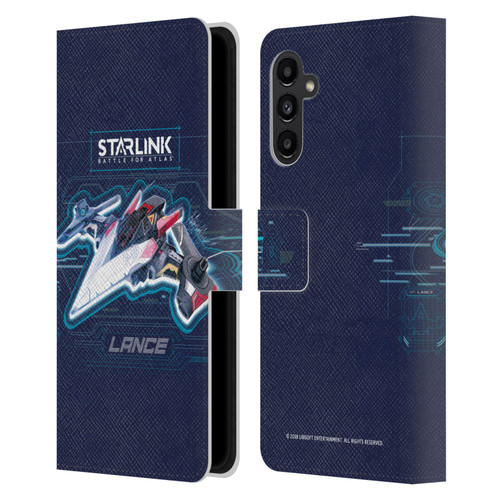 Starlink Battle for Atlas Starships Lance Leather Book Wallet Case Cover For Samsung Galaxy A13 5G (2021)