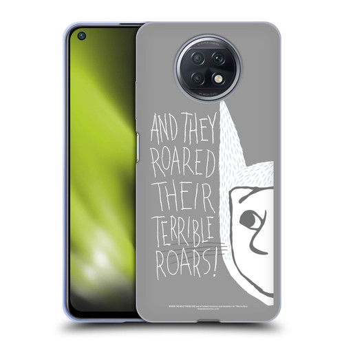 Where the Wild Things Are Literary Graphics Terrible Roars Soft Gel Case for Xiaomi Redmi Note 9T 5G