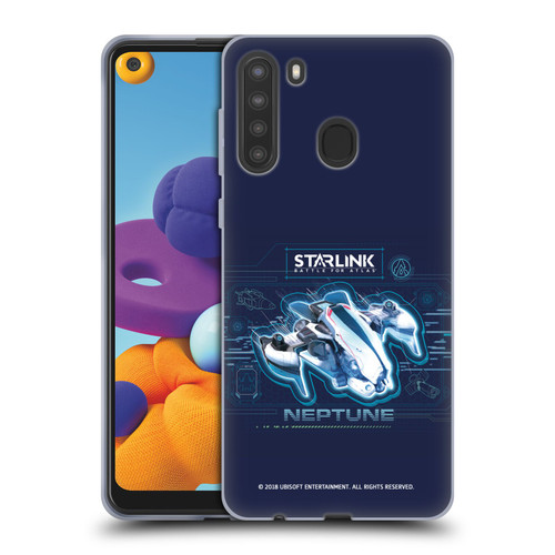 Starlink Battle for Atlas Starships Neptune Soft Gel Case for Samsung Galaxy A21 (2020)