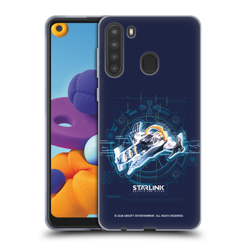 Starlink Battle for Atlas Starships Zenith Soft Gel Case for Samsung Galaxy A21 (2020)