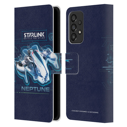 Starlink Battle for Atlas Starships Neptune Leather Book Wallet Case Cover For Samsung Galaxy A33 5G (2022)