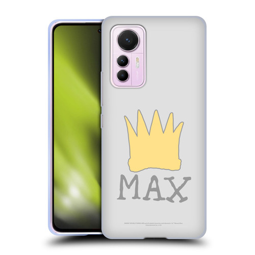 Where the Wild Things Are Literary Graphics Max Soft Gel Case for Xiaomi 12 Lite
