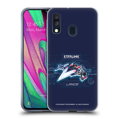 Starlink Battle for Atlas Starships Lance Soft Gel Case for Samsung Galaxy A40 (2019)