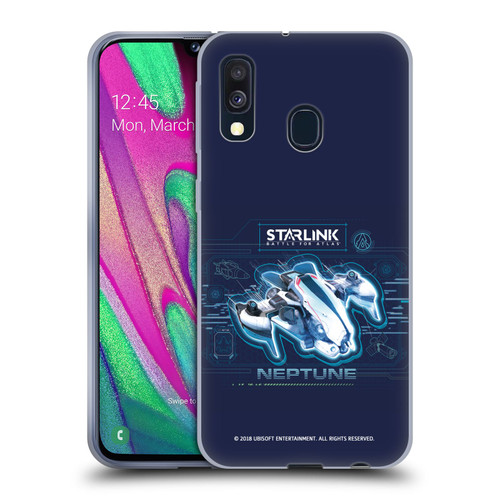 Starlink Battle for Atlas Starships Neptune Soft Gel Case for Samsung Galaxy A40 (2019)