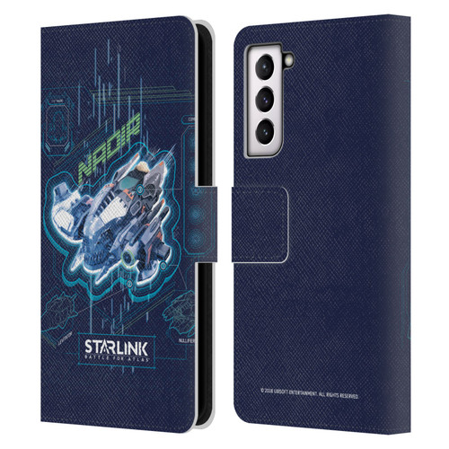 Starlink Battle for Atlas Starships Nadir Leather Book Wallet Case Cover For Samsung Galaxy S21 5G