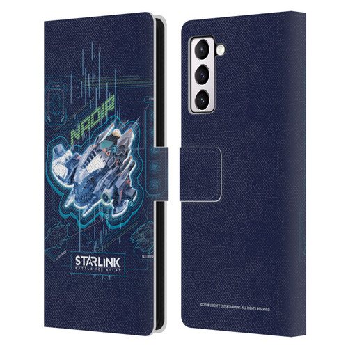 Starlink Battle for Atlas Starships Nadir Leather Book Wallet Case Cover For Samsung Galaxy S21+ 5G