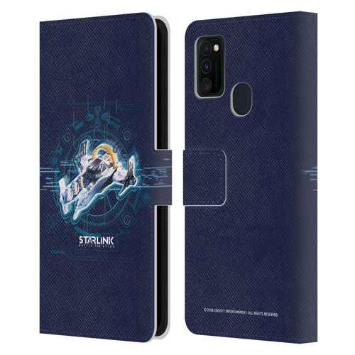 Starlink Battle for Atlas Starships Zenith Leather Book Wallet Case Cover For Samsung Galaxy M30s (2019)/M21 (2020)