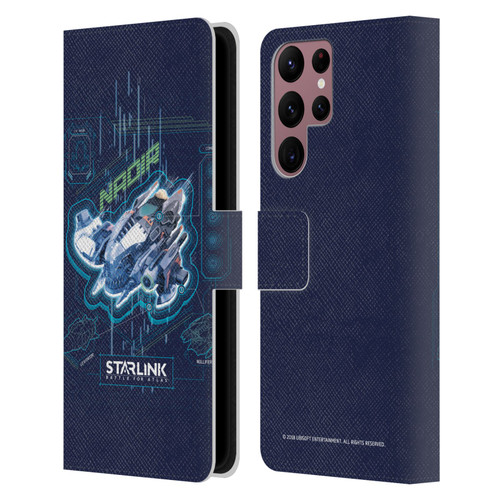 Starlink Battle for Atlas Starships Nadir Leather Book Wallet Case Cover For Samsung Galaxy S22 Ultra 5G