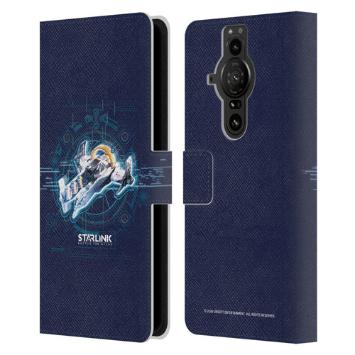 Starlink Battle for Atlas Starships Zenith Leather Book Wallet Case Cover For Sony Xperia Pro-I