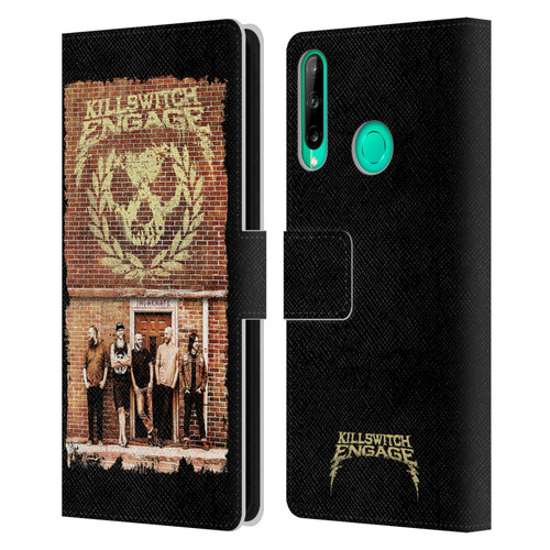 Killswitch Engage Band Art Brick Wall Leather Book Wallet Case Cover For Huawei P40 lite E
