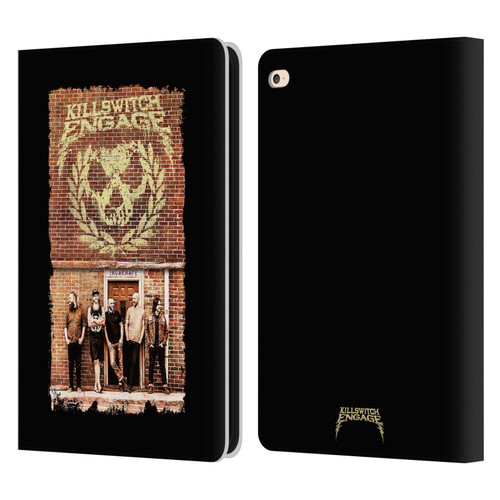 Killswitch Engage Band Art Brick Wall Leather Book Wallet Case Cover For Apple iPad Air 2 (2014)