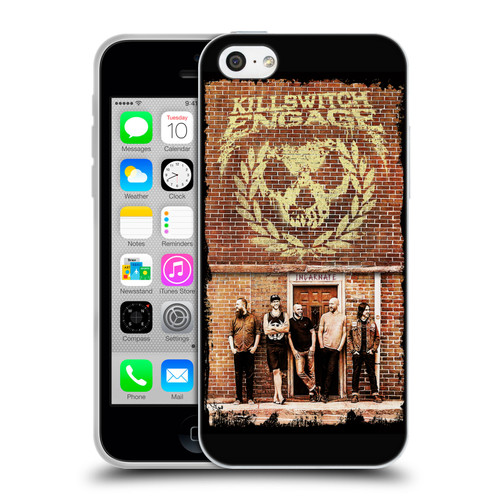 Killswitch Engage Band Art Brick Wall Soft Gel Case for Apple iPhone 5c