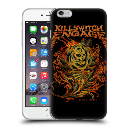 Killswitch Engage Band Art Quiet Distress Soft Gel Case for Apple iPhone 6 Plus / iPhone 6s Plus