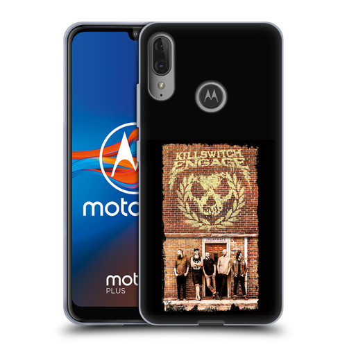 Killswitch Engage Band Art Brick Wall Soft Gel Case for Motorola Moto E6 Plus