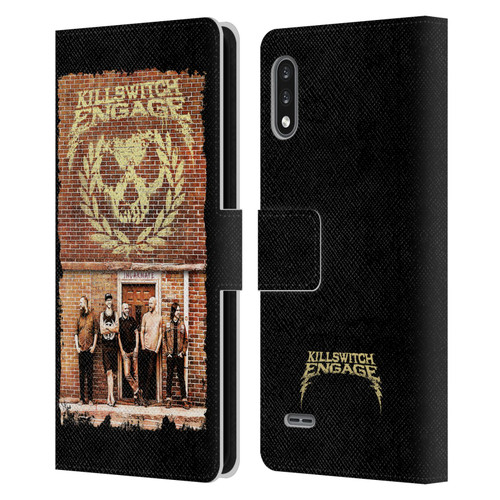 Killswitch Engage Band Art Brick Wall Leather Book Wallet Case Cover For LG K22