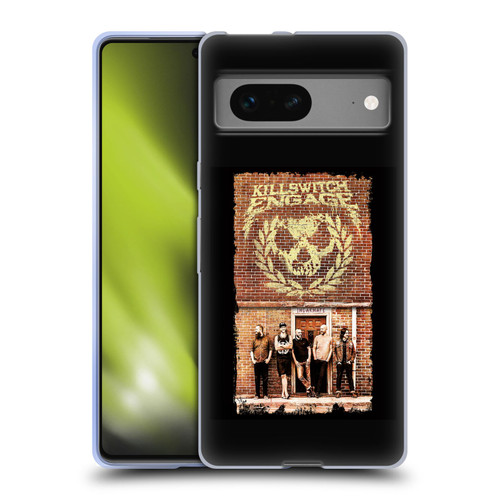 Killswitch Engage Band Art Brick Wall Soft Gel Case for Google Pixel 7