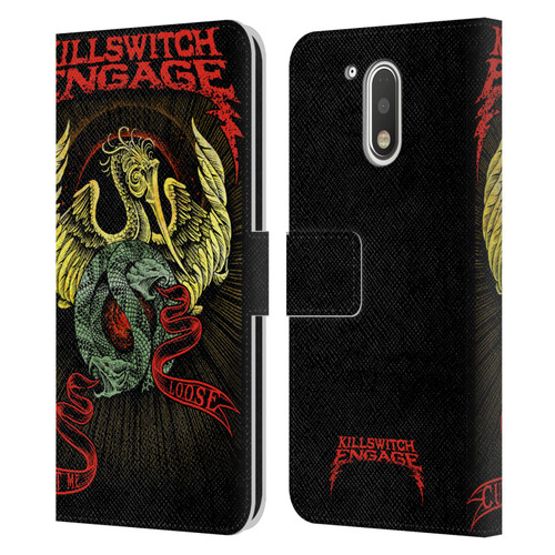 Killswitch Engage Band Art Cut Me Loose Leather Book Wallet Case Cover For Motorola Moto G41