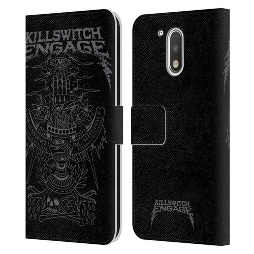 Killswitch Engage Band Art Resistance Leather Book Wallet Case Cover For Motorola Moto G41