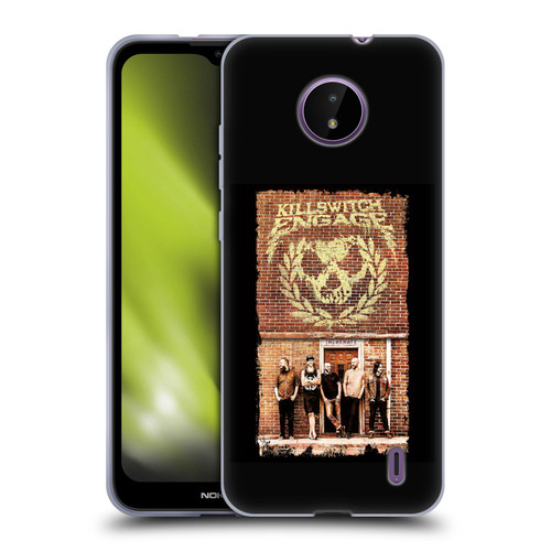 Killswitch Engage Band Art Brick Wall Soft Gel Case for Nokia C10 / C20