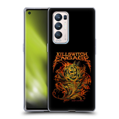 Killswitch Engage Band Art Quiet Distress Soft Gel Case for OPPO Find X3 Neo / Reno5 Pro+ 5G
