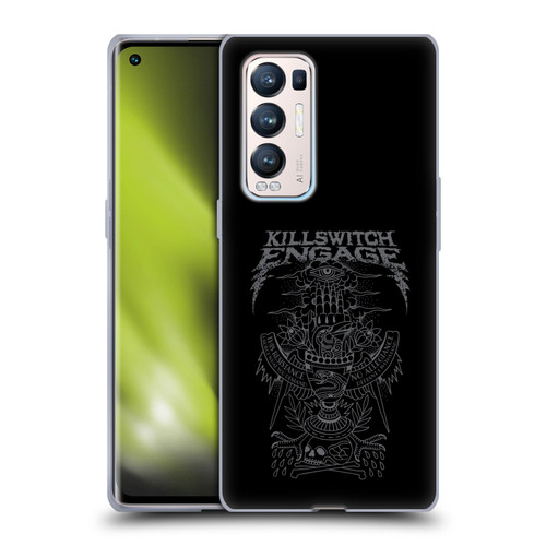Killswitch Engage Band Art Resistance Soft Gel Case for OPPO Find X3 Neo / Reno5 Pro+ 5G