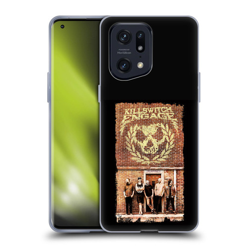 Killswitch Engage Band Art Brick Wall Soft Gel Case for OPPO Find X5 Pro