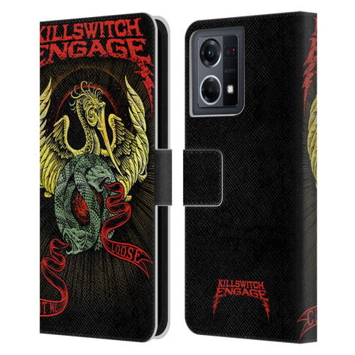 Killswitch Engage Band Art Cut Me Loose Leather Book Wallet Case Cover For OPPO Reno8 4G