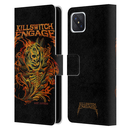 Killswitch Engage Band Art Quiet Distress Leather Book Wallet Case Cover For OPPO Reno4 Z 5G