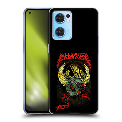 Killswitch Engage Band Art Cut Me Loose Soft Gel Case for OPPO Reno7 5G / Find X5 Lite