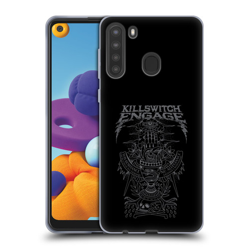 Killswitch Engage Band Art Resistance Soft Gel Case for Samsung Galaxy A21 (2020)