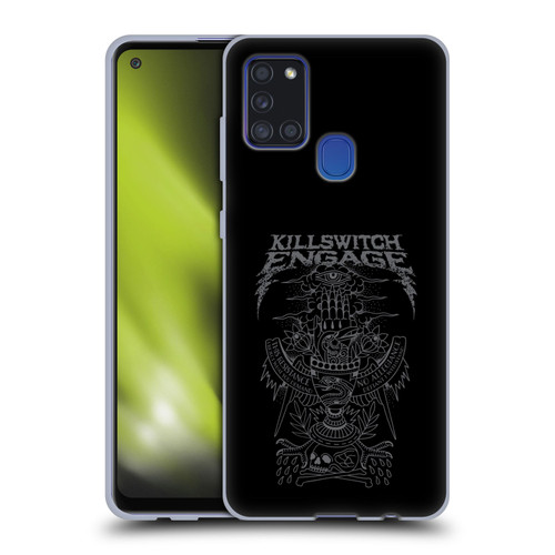 Killswitch Engage Band Art Resistance Soft Gel Case for Samsung Galaxy A21s (2020)