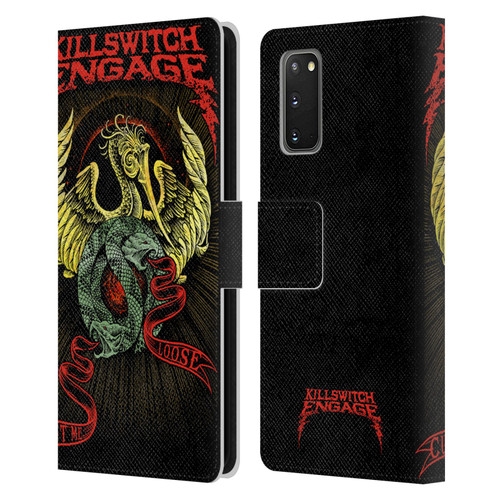 Killswitch Engage Band Art Cut Me Loose Leather Book Wallet Case Cover For Samsung Galaxy S20 / S20 5G