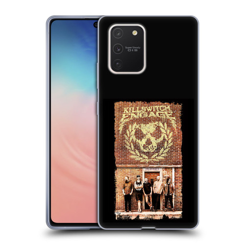 Killswitch Engage Band Art Brick Wall Soft Gel Case for Samsung Galaxy S10 Lite