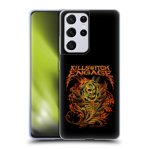 Killswitch Engage Band Art Quiet Distress Soft Gel Case for Samsung Galaxy S21 Ultra 5G