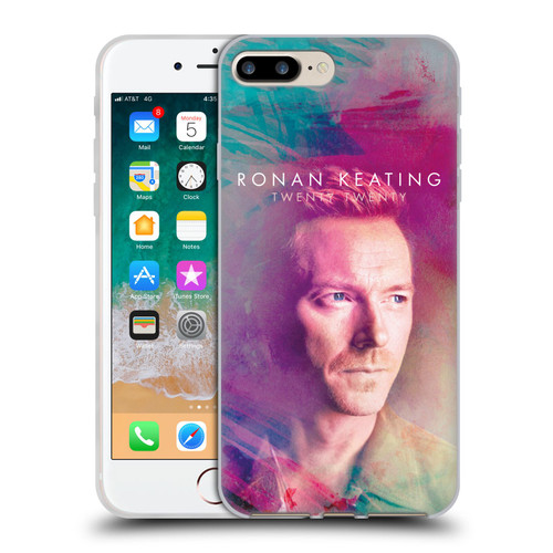Ronan Keating Twenty Twenty Key Art Soft Gel Case for Apple iPhone 7 Plus / iPhone 8 Plus
