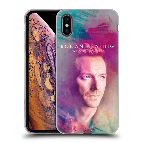 Ronan Keating Twenty Twenty Key Art Soft Gel Case for Apple iPhone XS Max