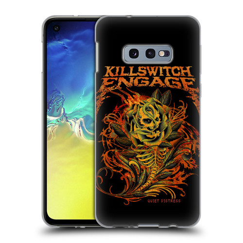 Killswitch Engage Band Art Quiet Distress Soft Gel Case for Samsung Galaxy S10e