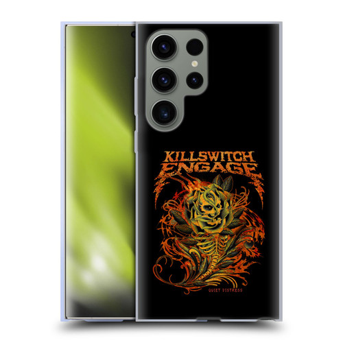 Killswitch Engage Band Art Quiet Distress Soft Gel Case for Samsung Galaxy S23 Ultra 5G
