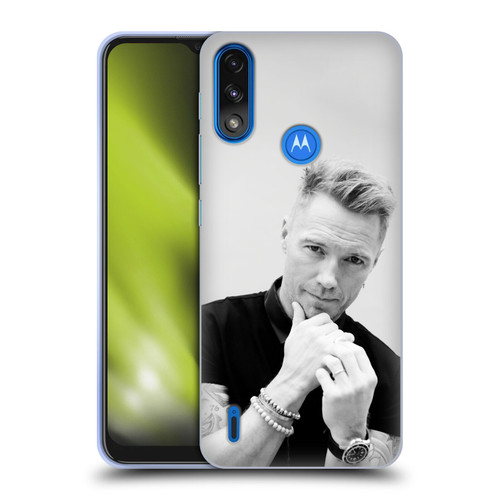 Ronan Keating Twenty Twenty Portrait 1 Soft Gel Case for Motorola Moto E7 Power / Moto E7i Power