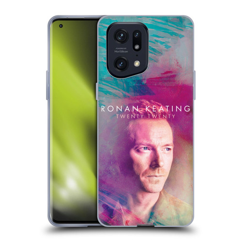 Ronan Keating Twenty Twenty Key Art Soft Gel Case for OPPO Find X5 Pro