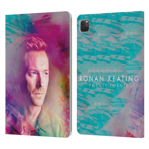 Ronan Keating Twenty Twenty Key Art Leather Book Wallet Case Cover For Apple iPad Pro 11 2020 / 2021 / 2022